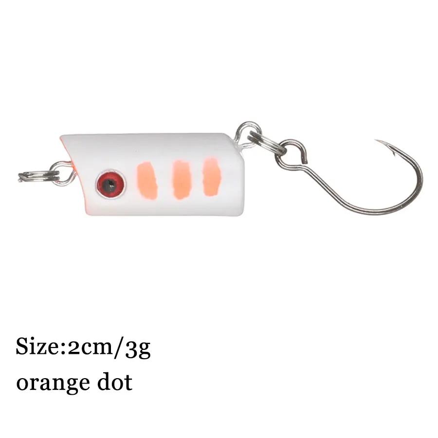 2 cm 3g petit VIB leurre de pêche artificiel Wobbler Mini dur popper appâts nageur truite bar faux a