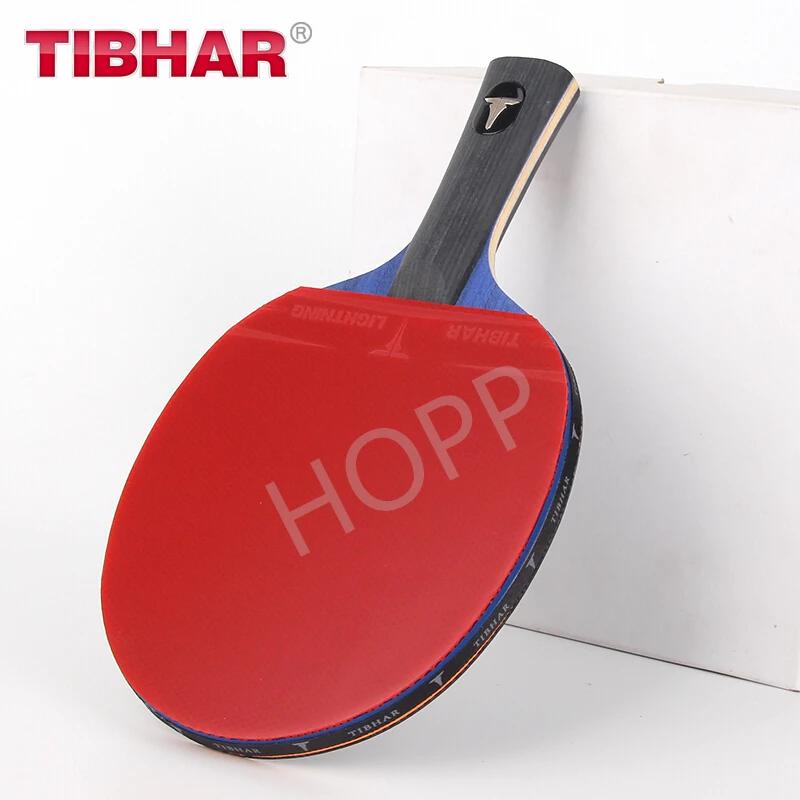 TIBHAR raquette de Tennis de Table 6/7/8/9 étoiles boutons en caoutchouc collants professionnel de h