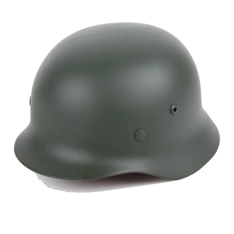 Casque tactique allemand M35 en acier, noir, vert, gris, Airsoft, équipement de sécurité militaire d