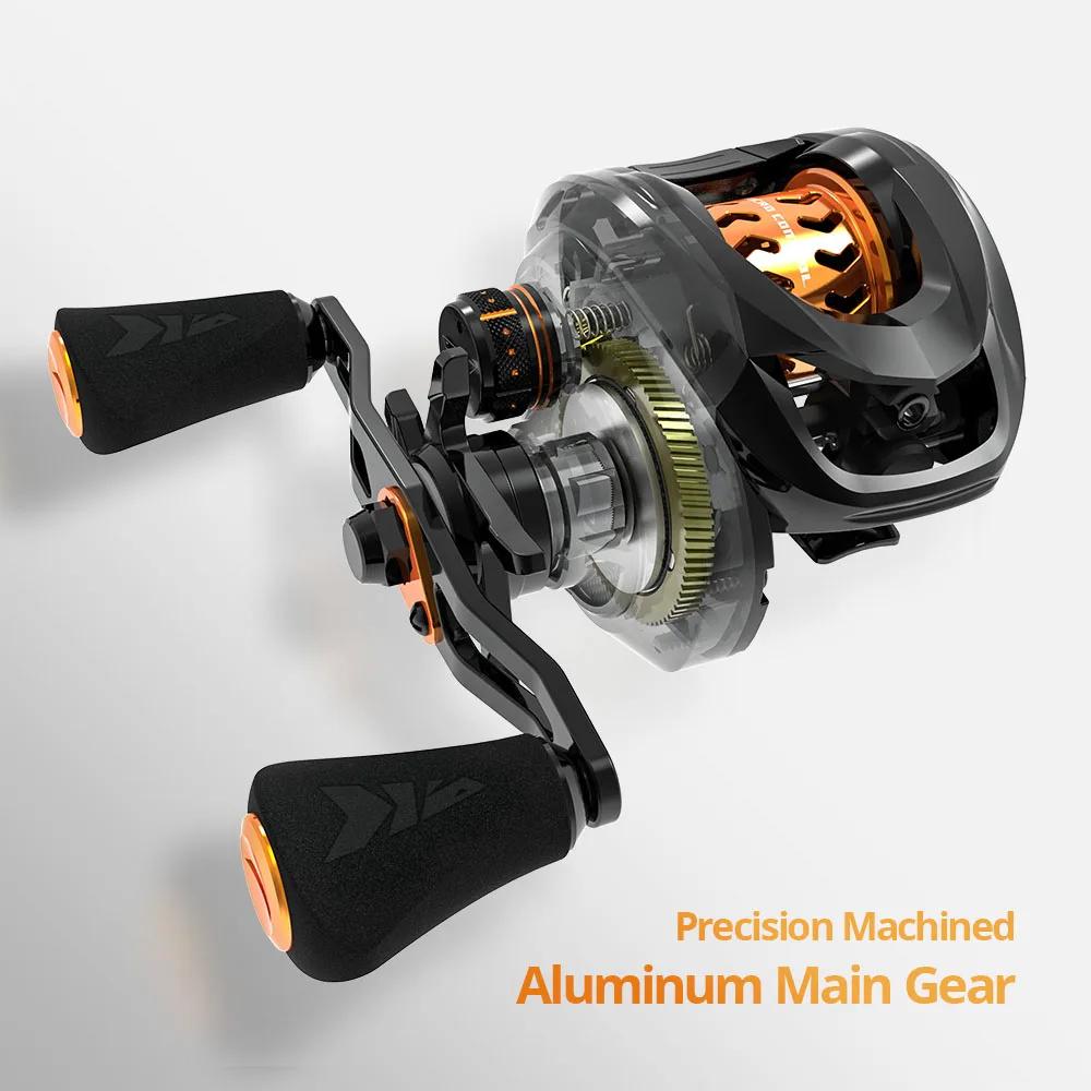 KastKing Zephyr appât système Finesse BFS Baitcasting moulinet de pêche 4.5KG 7 roulements à billes