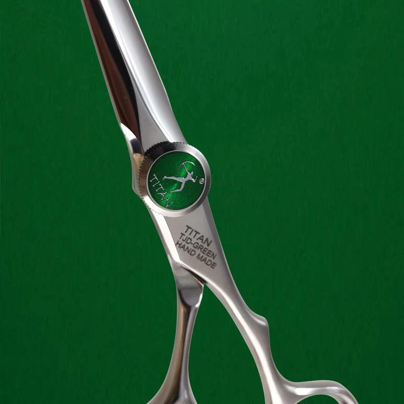 Ciseaux de coiffure professionnels titan, coupe amincissante, outil de barbier pour salon de coiffur