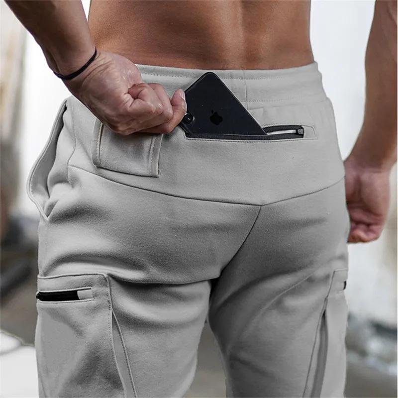 2023 nouveaux hommes pantalons pantalons de survêtement homme gymnases entraînement Fitness pantalon