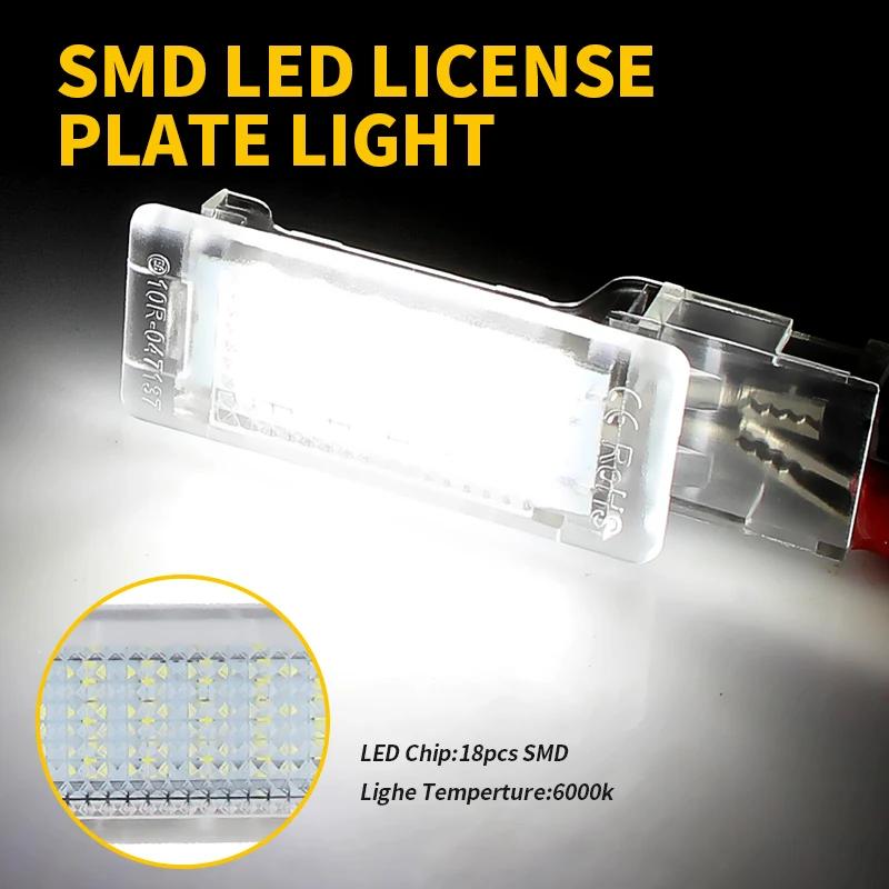 Lumière LED intérieure pour coffre de pieds, 2 pièces, pour VW Golf 5/6/7 Plus Polo Scirocco Passat