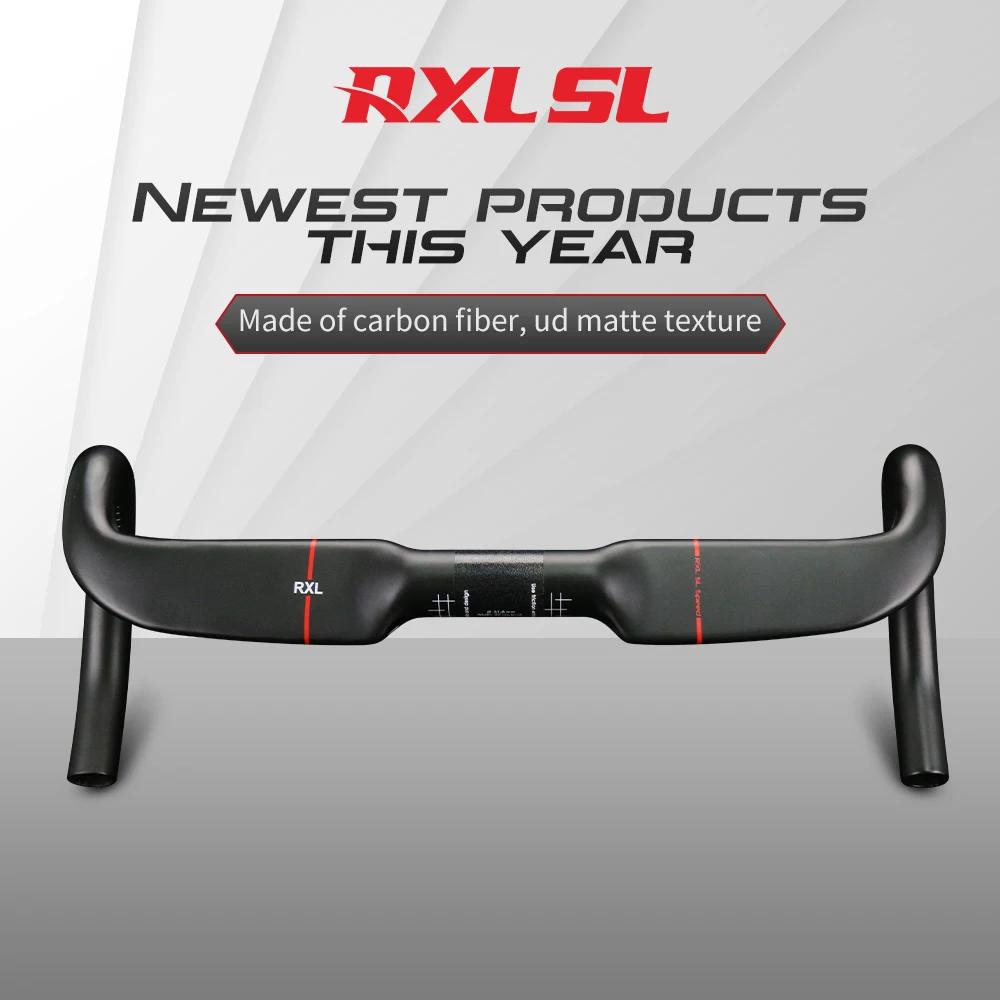 Guidon de vitesse de vélo de gravier de cyclisme RXL SL 31.8 guidon de route en carbone pour routage