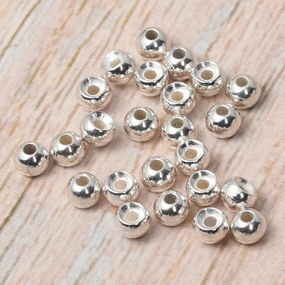 Perles fendues en tungstène pour la pêche, 25 pièces de 2/2, 5/2, 8/3, 5mm, or, argent, cuivre, maté
