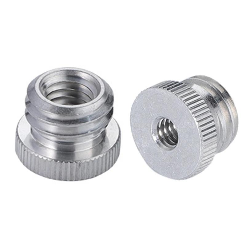 Adaptateur 5/8 "à 1/4", Compatible avec niveau Laser à filetage 1/4 et télémètre 5/8 ", trépied, sup