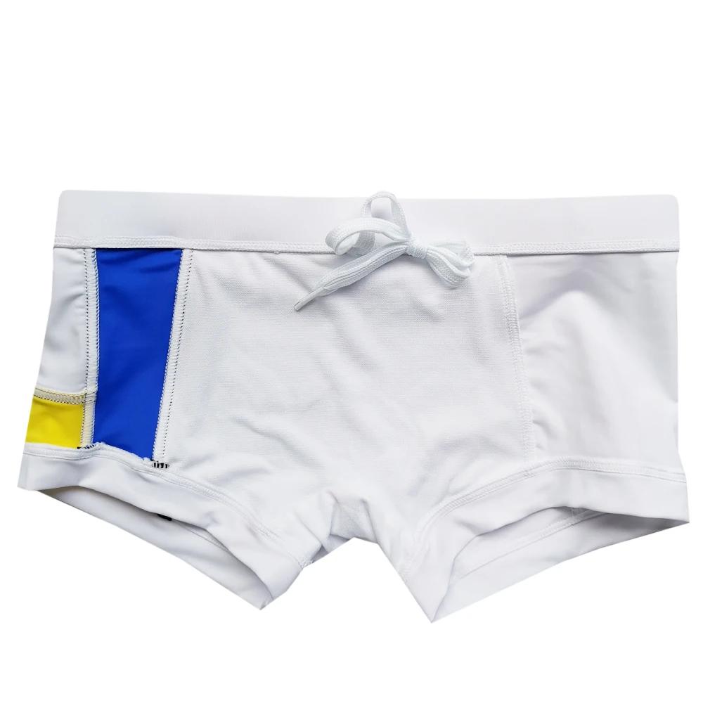 Sexy homme pantalon de bain taille basse maillot de bain hommes Nylon maillot de bain slip hommes na