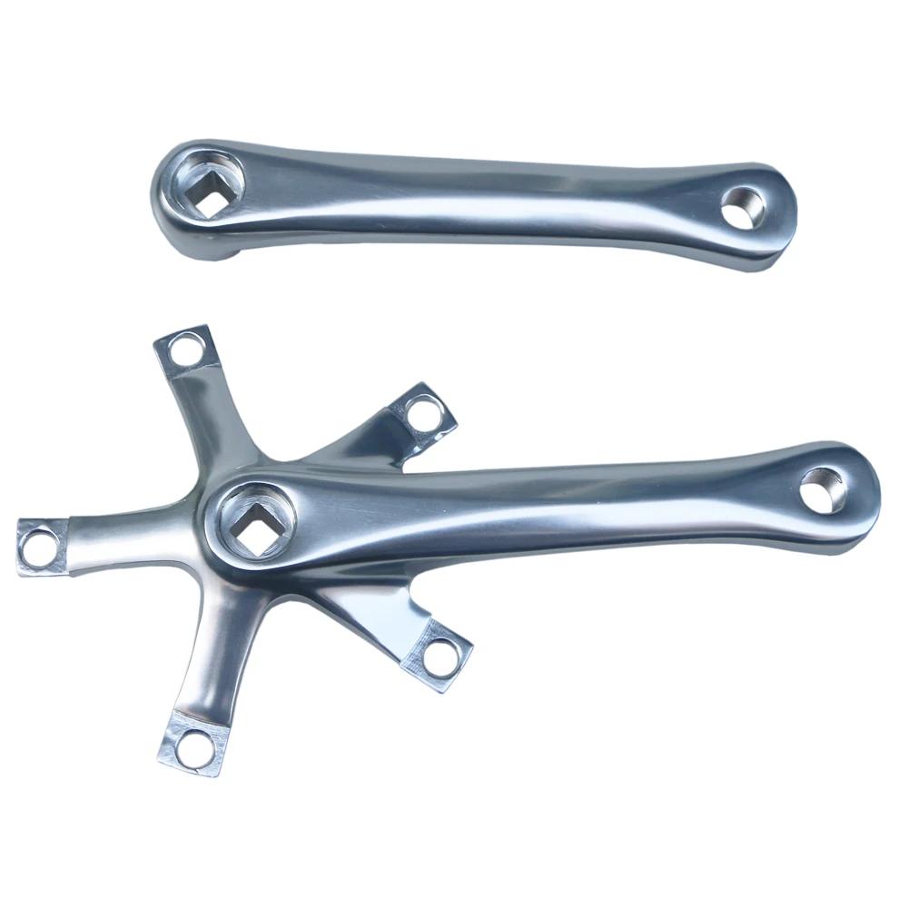 Pédalier vélo pliant JORing - Roue chaîne trou conique carré vitesse unique - Partenaires engrenage 130 BCD 165mm 44T