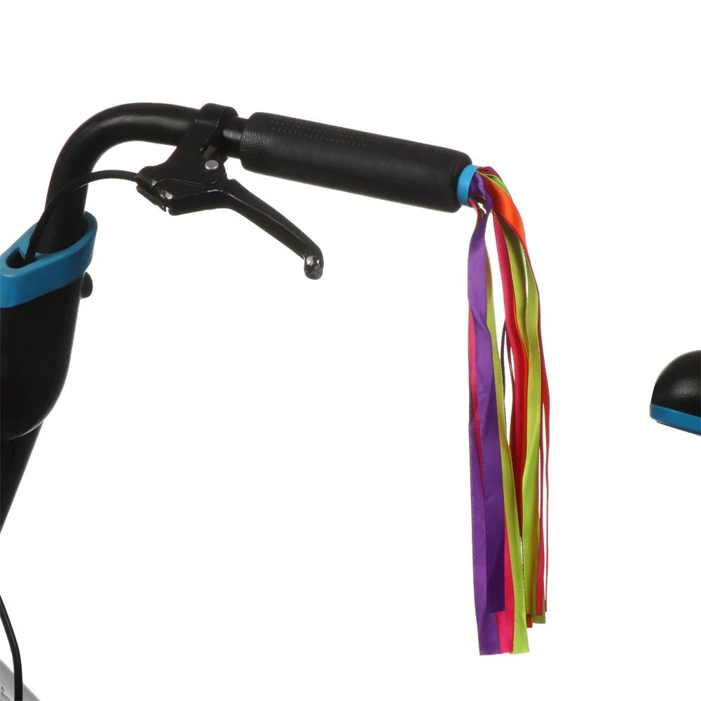 Guidon de Tricycle et Scooter pour Enfant Fille et Garçon, Accessoires de Cyclisme, Pompons Décorati