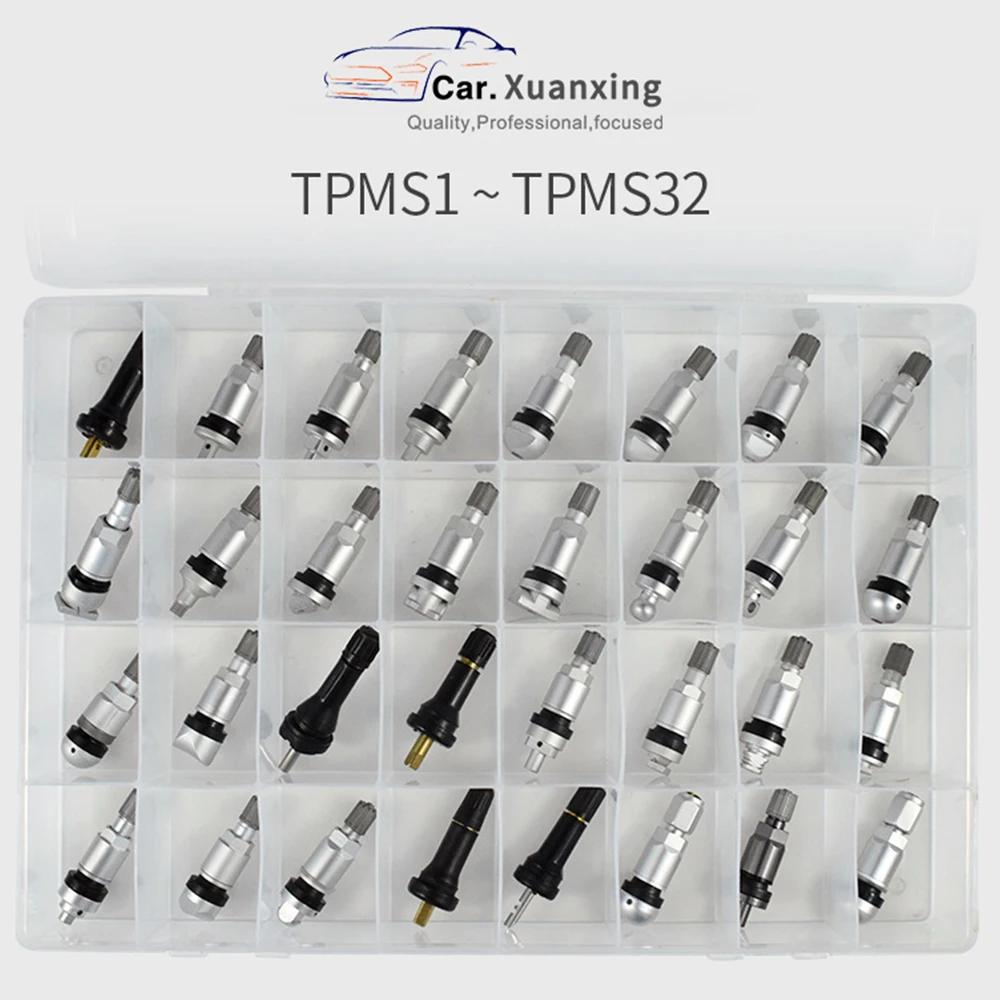 4 pièces TPMS Valve capteur de pression des pneus Valves métal caoutchouc toutes les voitures pour M