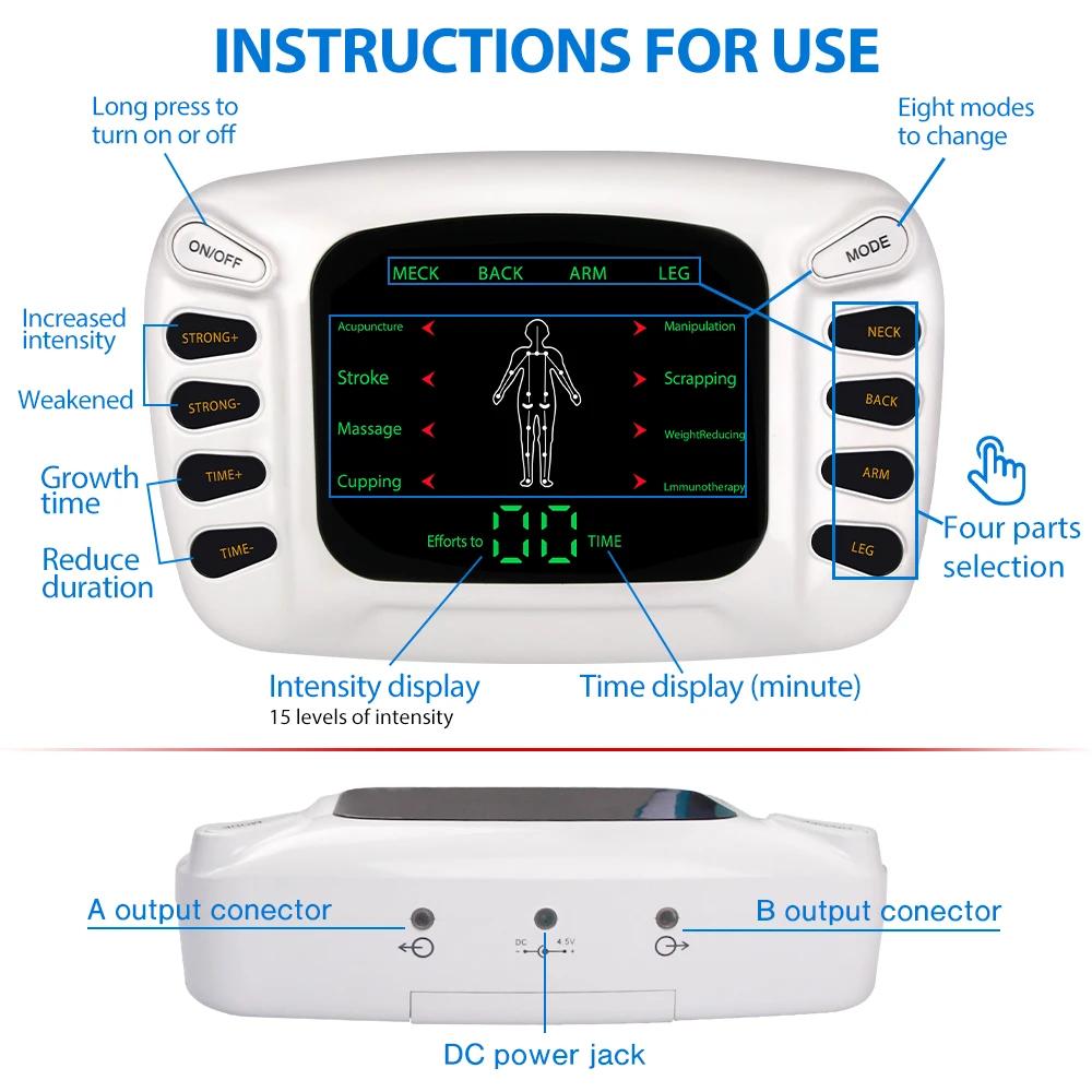 ElectrostiLiban ateur de physiothérapie TENS Machines, EleaccelerCompex, Éthicateur musculaire, EMS
