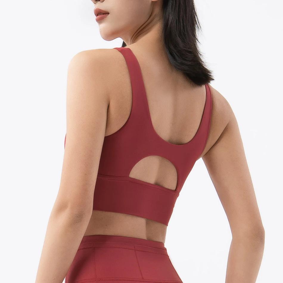 SOISOU – soutien-gorge de sport pour femmes, sous-vêtements élastiques et respirants, 6 couleurs dis