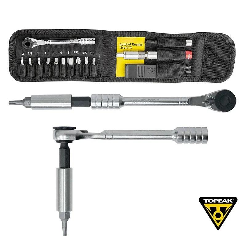 Outils de réparation de vélo Topeak, ensemble d'outils portables pour vélo de montagne et de route,