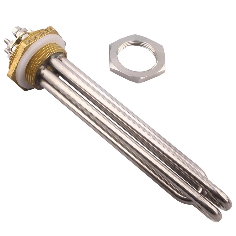 Élément chauffant d'eau par Immersion 220v/380V, chauffage électrique de brasserie SUS304, résistanc