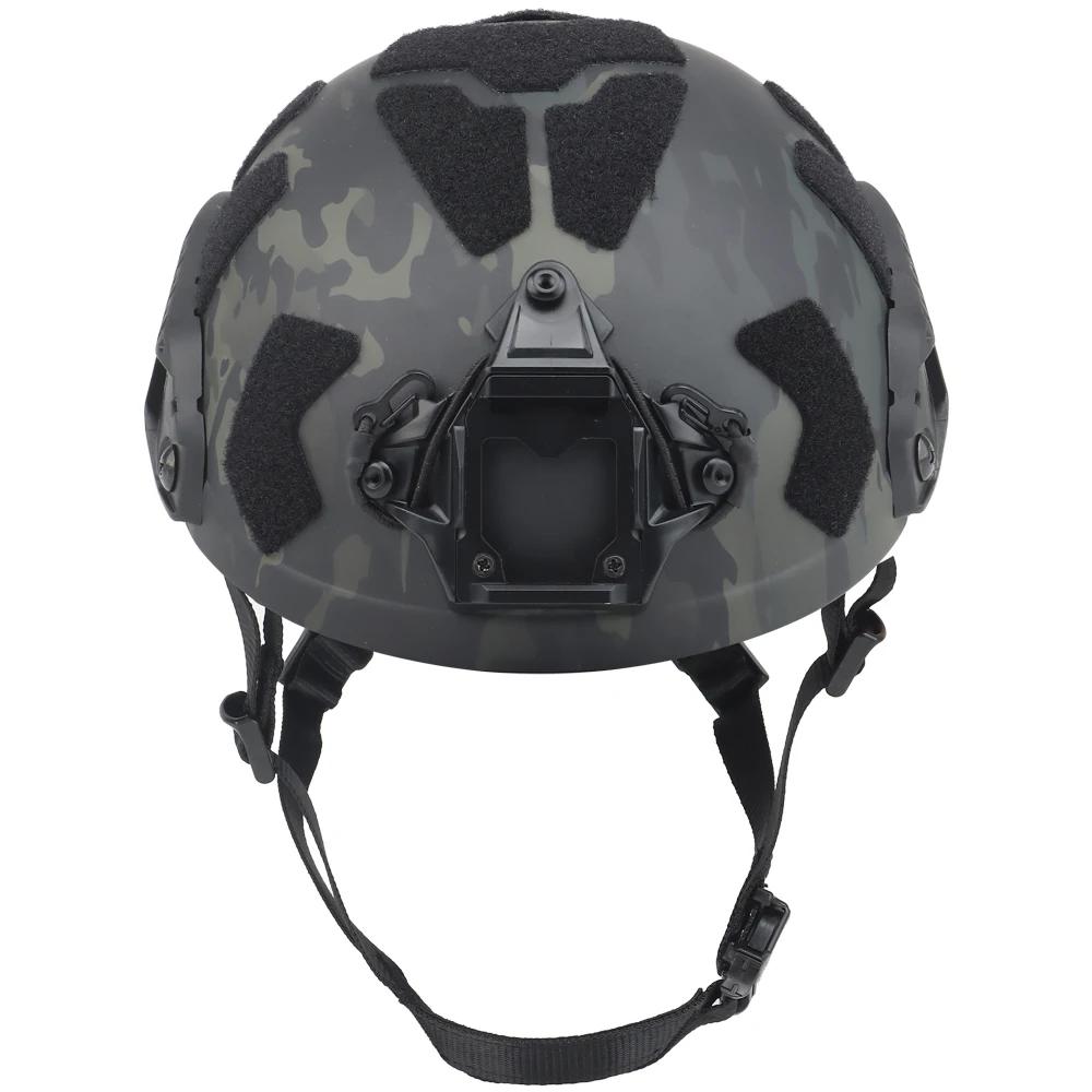 Casque de protection tactique rapide SF SUPER HIGH CUT, casque de chasse en plein air, tir CS Airsof