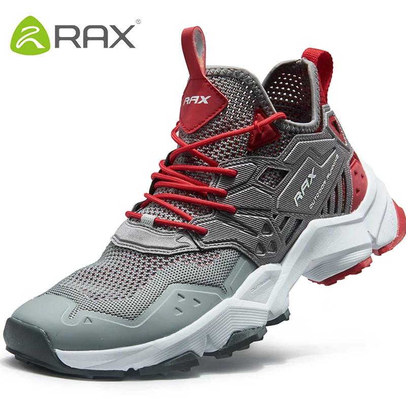 Chaussures de course RAX en caoutchouc naturel unisexe baskets sport plein air respirantes légères