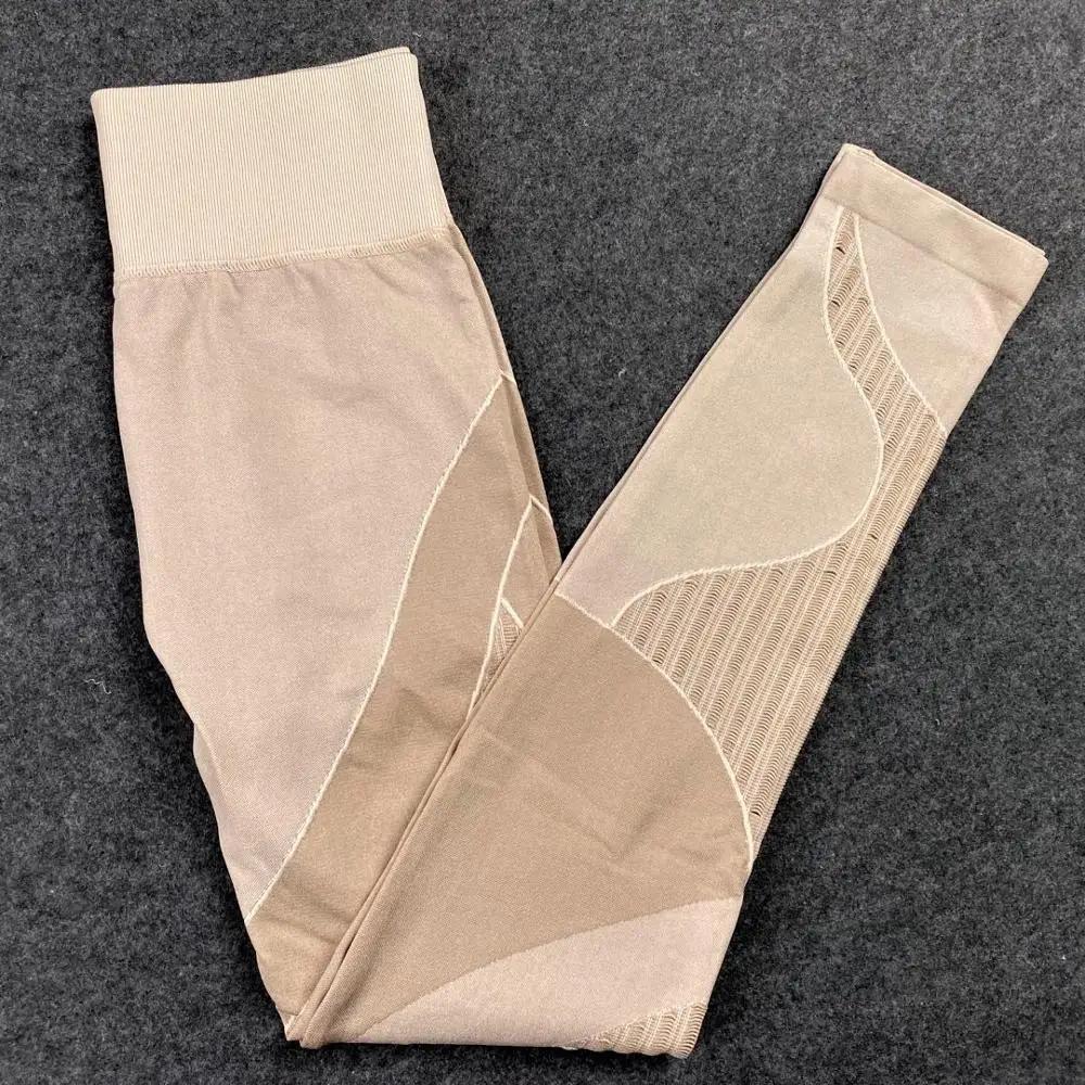 Leggings sans couture taille haute vêtements d'hiver femmes pantalons femmes Yoga Leggings de gymnas