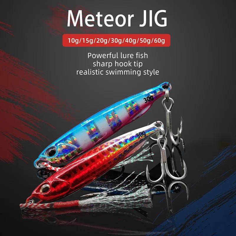 2021 Japen métal moulé gabarit cuillère 10/15/20/30/40/50g rivage coulée gabarits poisson bar de mer