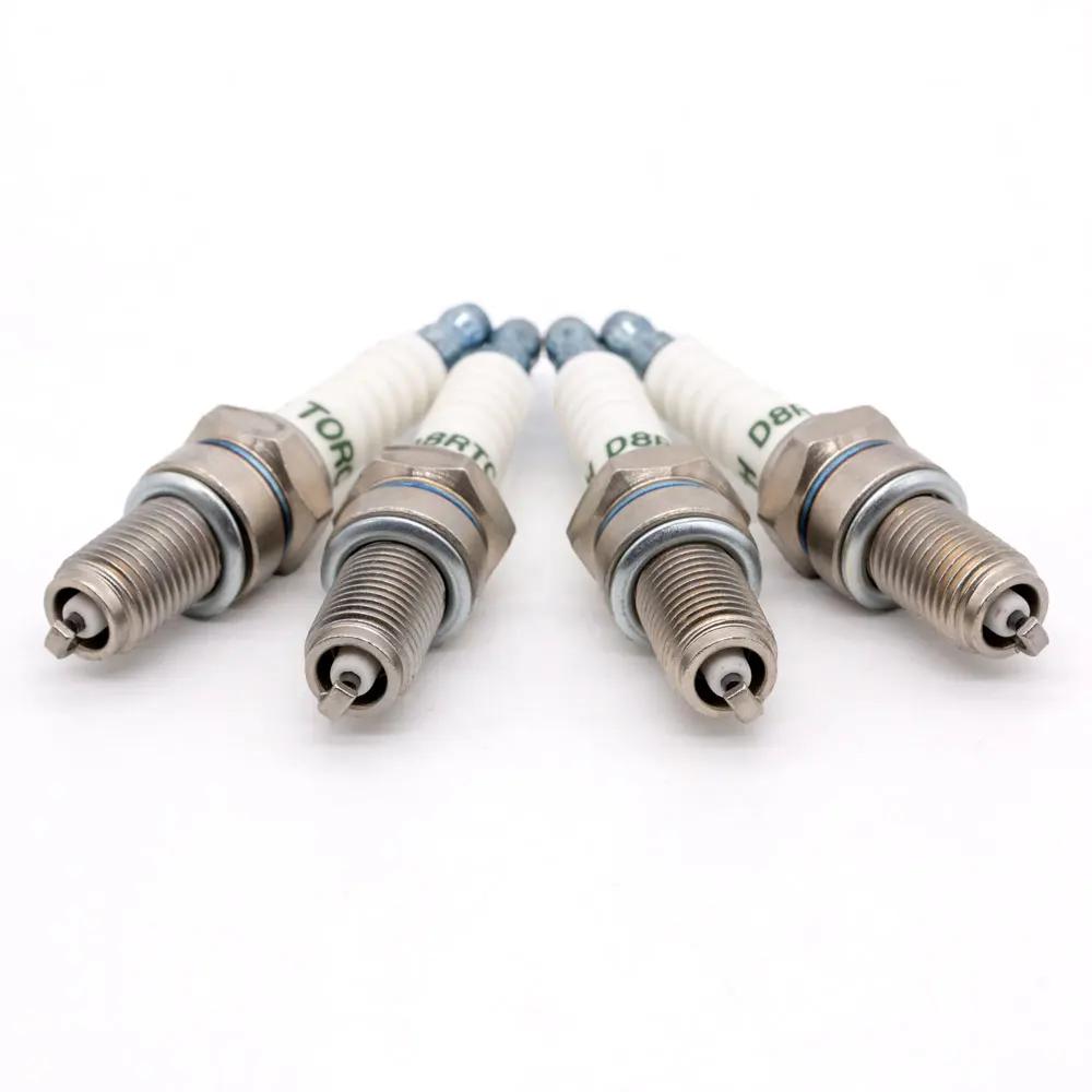 Bougie d'allumage TORCH D8RTC/D8RTI d'origine pour Champion RA4HC DR8EIX DR8EGP DR8EA D8EA Denso X24