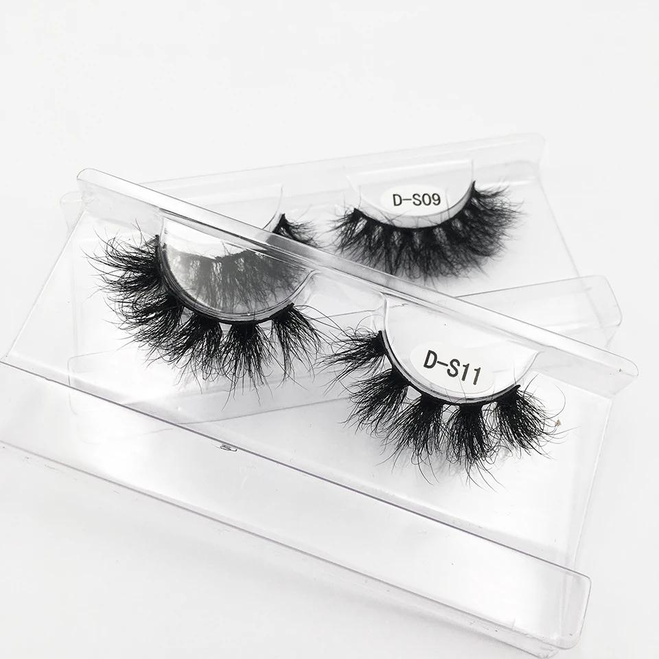 RED SIREN – Cils en vison véritable doux et naturel, maquillage 3D, pelucheux