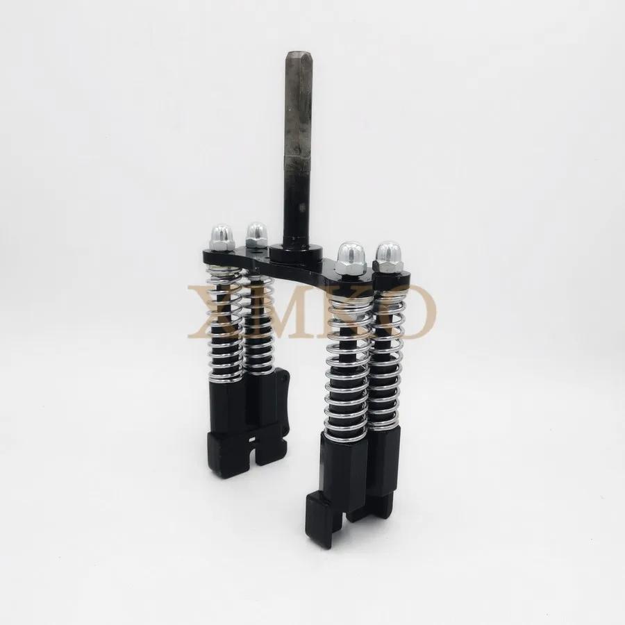 Fourche d'amortisseur avant hydraulique à double entraînement pour scooter électrique, absorption de