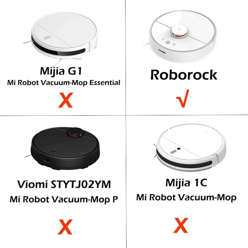 Brosse latérale à 5 bras pour Xiaomi Roborock S7 Maxv Ultra / S7 / S7 Max / S7 Maxv / T7S / T7S Plus