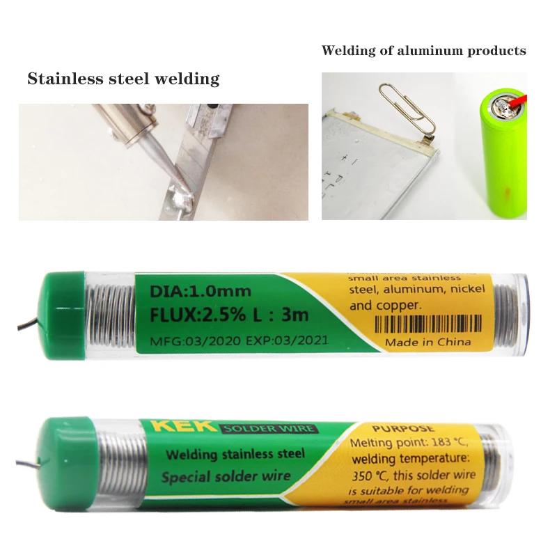 Fil à souder spécial, soudage de l'acier inoxydable, produits en aluminium et au Nickel contenant du