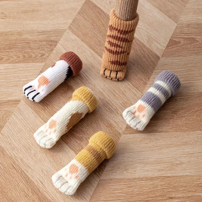 Patte de Chat artificiel astique pour Pieds de Table et Chaise, Protection de Sol pour Meubles, Cous
