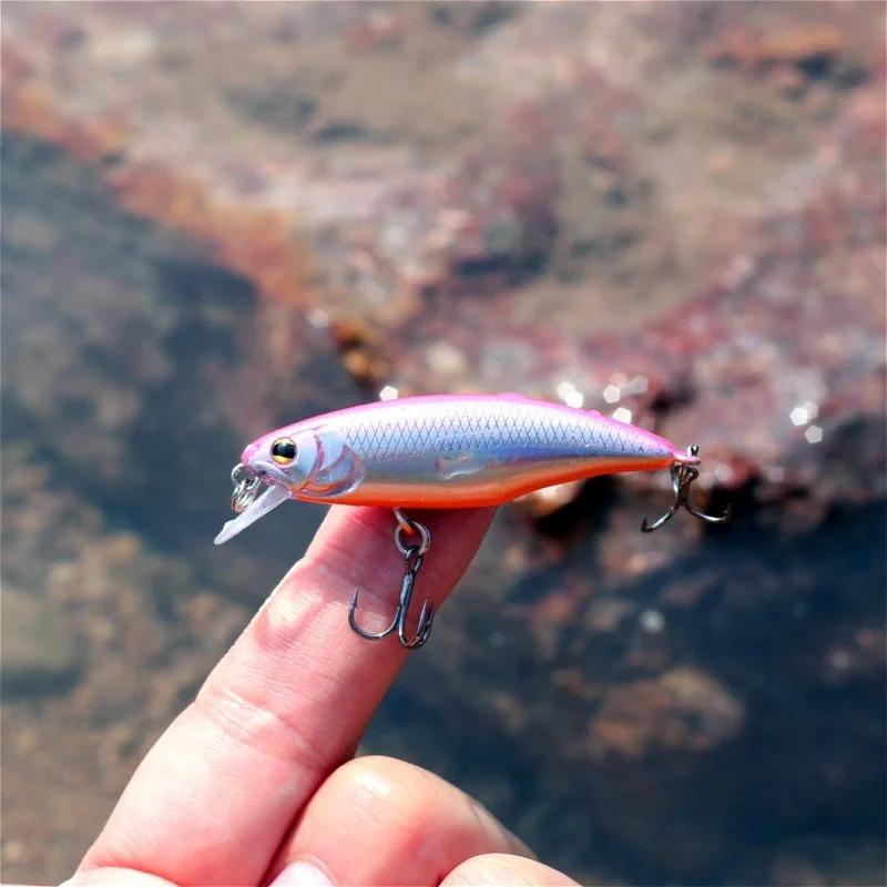 Japon modèle chaud coulant méné leurres de pêche 52mm 4.5g Jerkbait bar brochet Carkbait Wobblers na