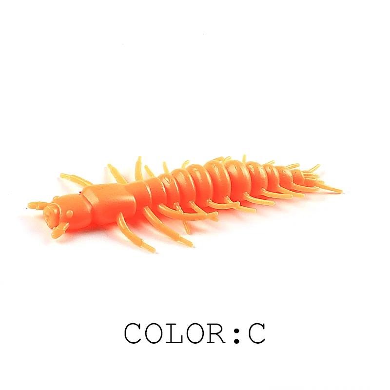 Zaza Larva – leurre souple flottant en Silicone, appât souple, 75mm/50mm, pour la pêche, nouveauté 2