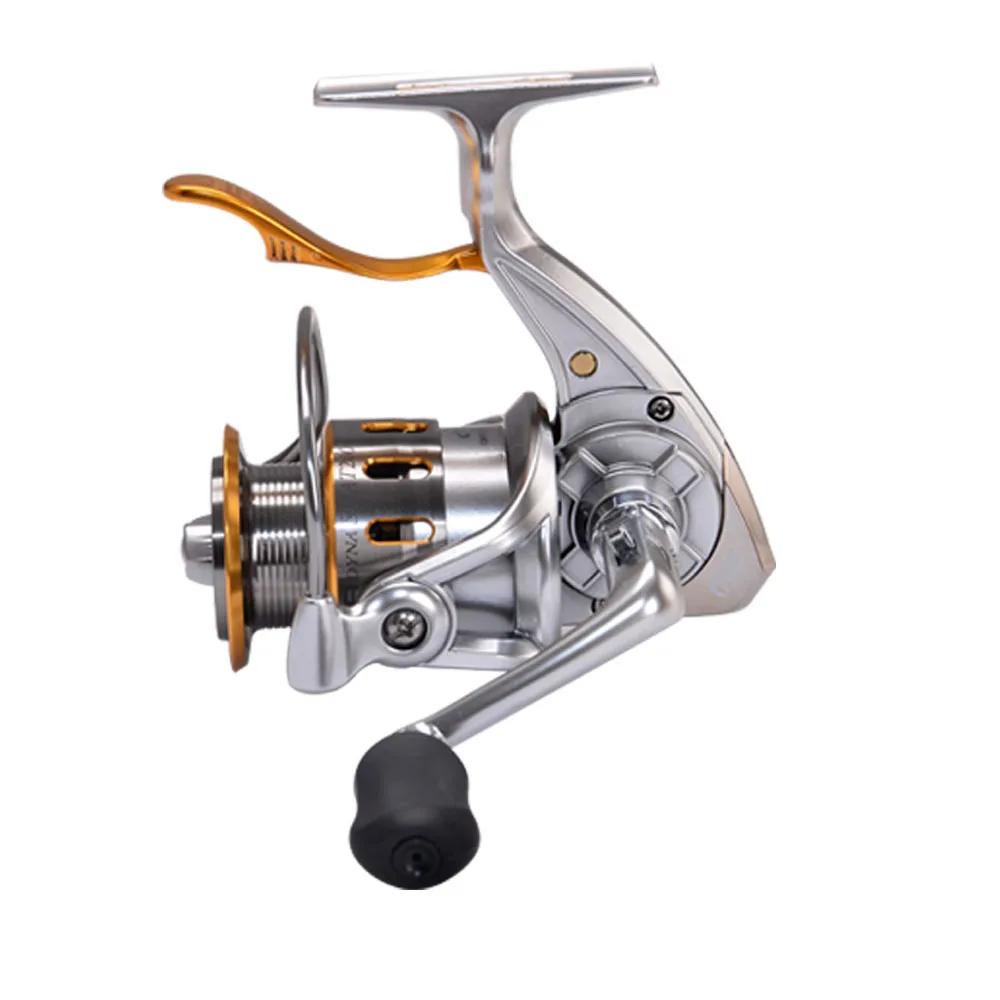 Moulinets de pêche Spinning corps en métal 5.2:1 rapport de vitesse lisse 10BB pour bateau costero r