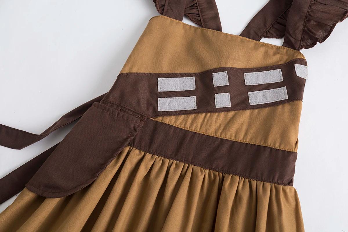 Robe de princesse pour les filles toy story Gelfairy robe toy story 2 robes chewcabba bb8 bb-8 leia