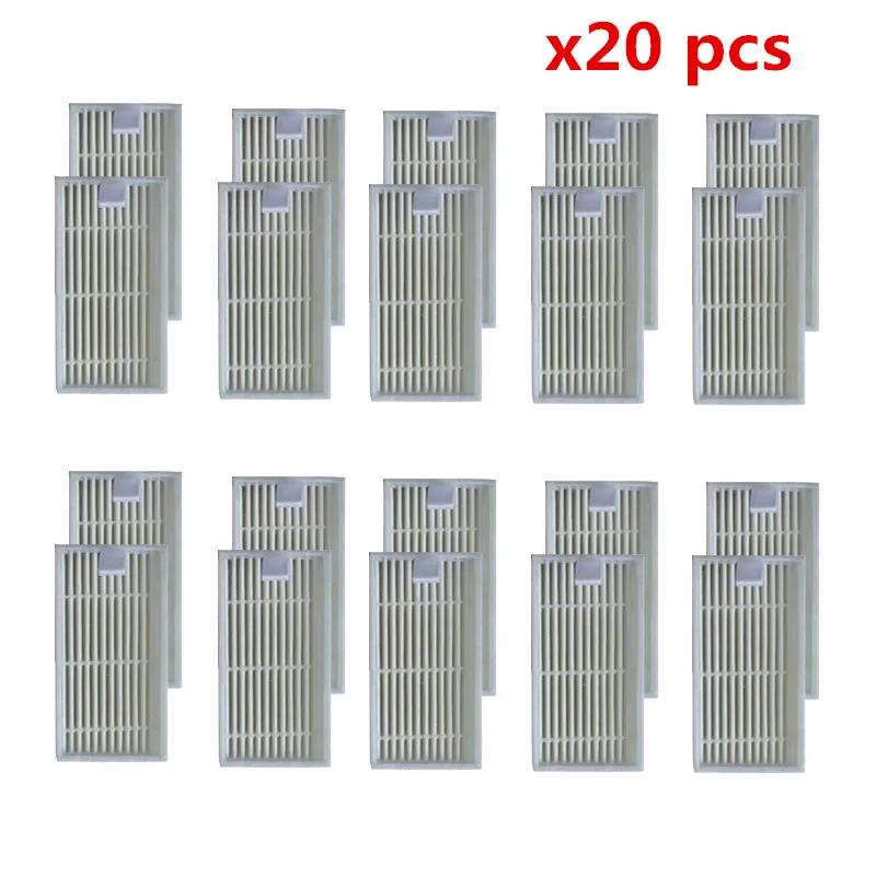 Filtre Hepa pour aspirateur Robot Ilife V50 V5S V3 V3S V5Pro V55 X5 V5S Pro, 20 pièces