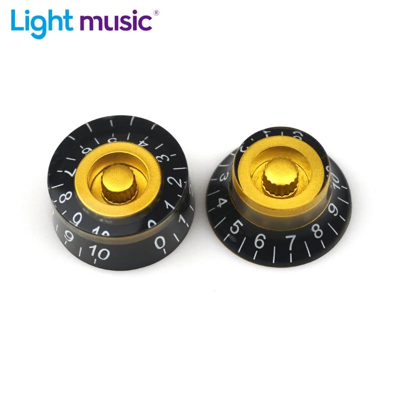 2/4 pièces bouton de tonalité de Volume de guitare LP guitare électrique haut-de-forme guitare droit