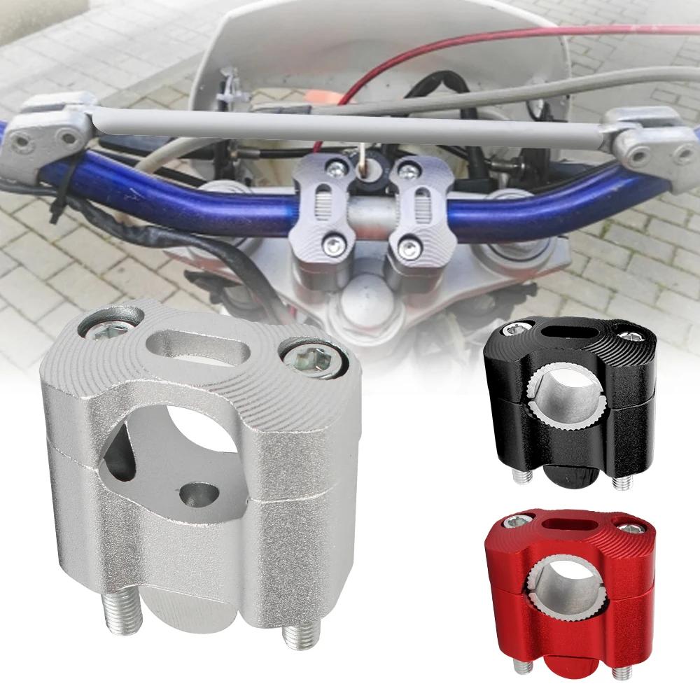 Pinces de guidon de moto 7/8 ", adaptateur de rehausseurs en alliage CNC, accessoires de moto ATV un