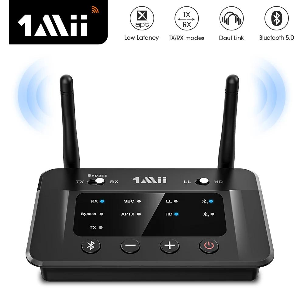 Transmetteur récepteur Bluetooth sans fil 1ata i B03, aptX LL HD Audio optique 3.5mm 2RCA 3 en 1, ad