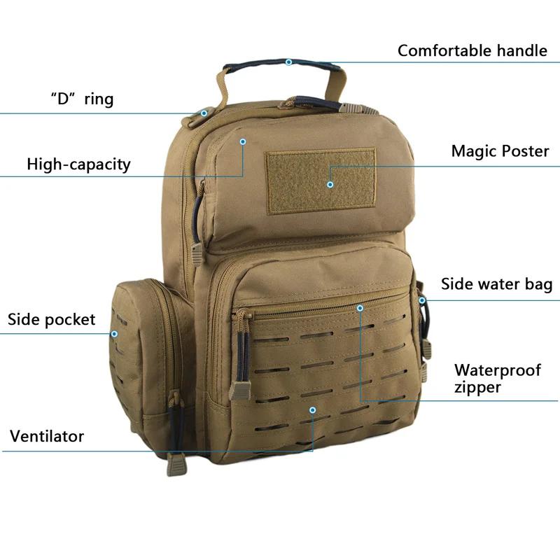 Sac à dos DulBag pour tous les jours, sac à dos de sport, cartable pour le transport, la chasse, le