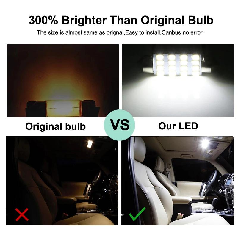 Kit d'ampoules intérieures LED pour Mercedes Benz classe A B W168 W169 W176 W245 W246, dôme de lectu