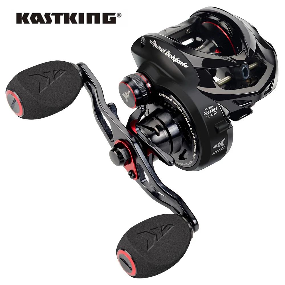 KastKing Speed Demon Elite Baitcasting moulinet de pêche 10.5:1 rapport de vitesse élevé 8.1KG traîn