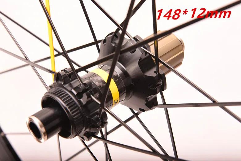 Paire de roues VTT 26 27.5 29er 700C, jantes 24 trous, nervure droite, frein à disque, roulement lis