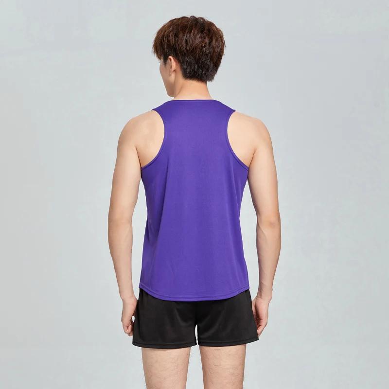 Combinaisons d'athlétisme en nylon pour hommes, uniforme de marathon, course à pied, entraînement, i