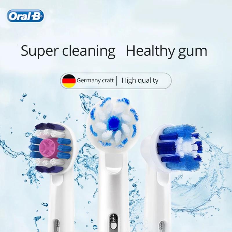 Têtes de brosse de rechange originales Oral B, pour brosse à dents électrique rotative oral-b, vérit