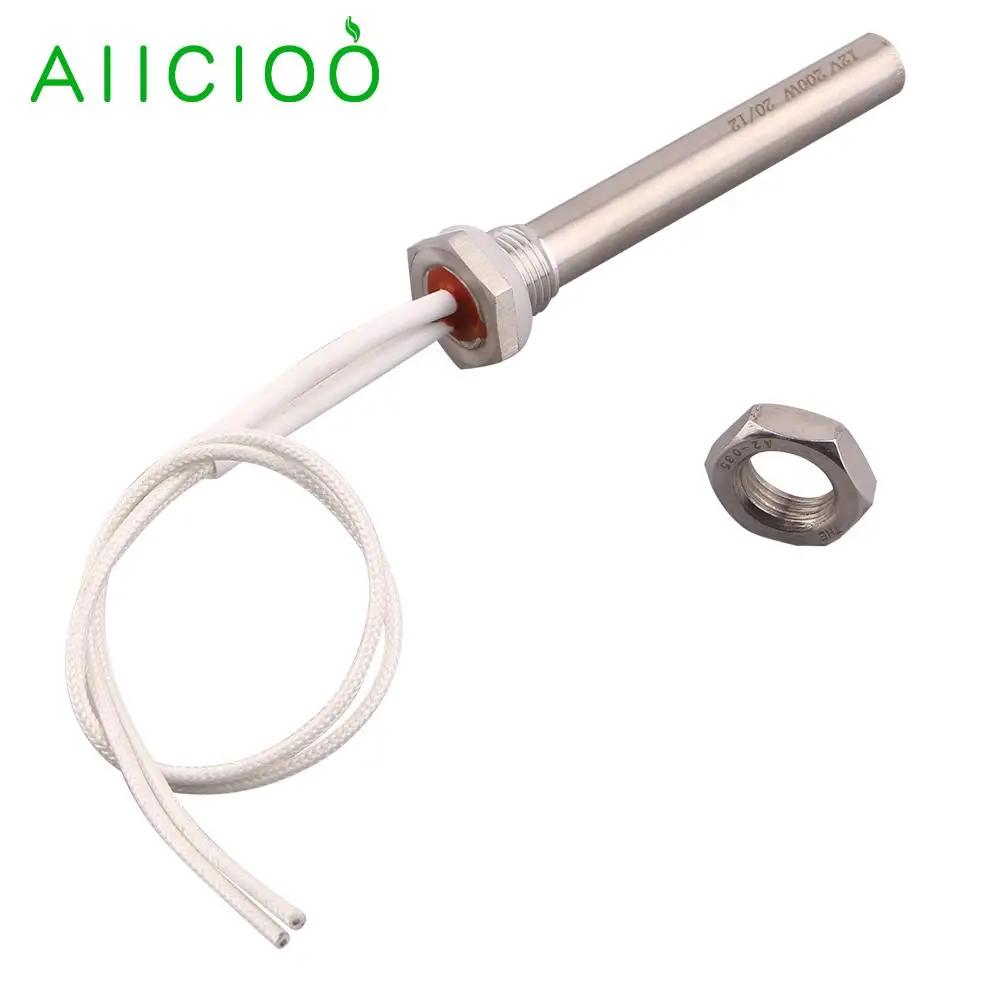Élément chauffant à cartouche d'immersion 12V, filetage M16 en acier inoxydable 304 50W 100W 150W, e