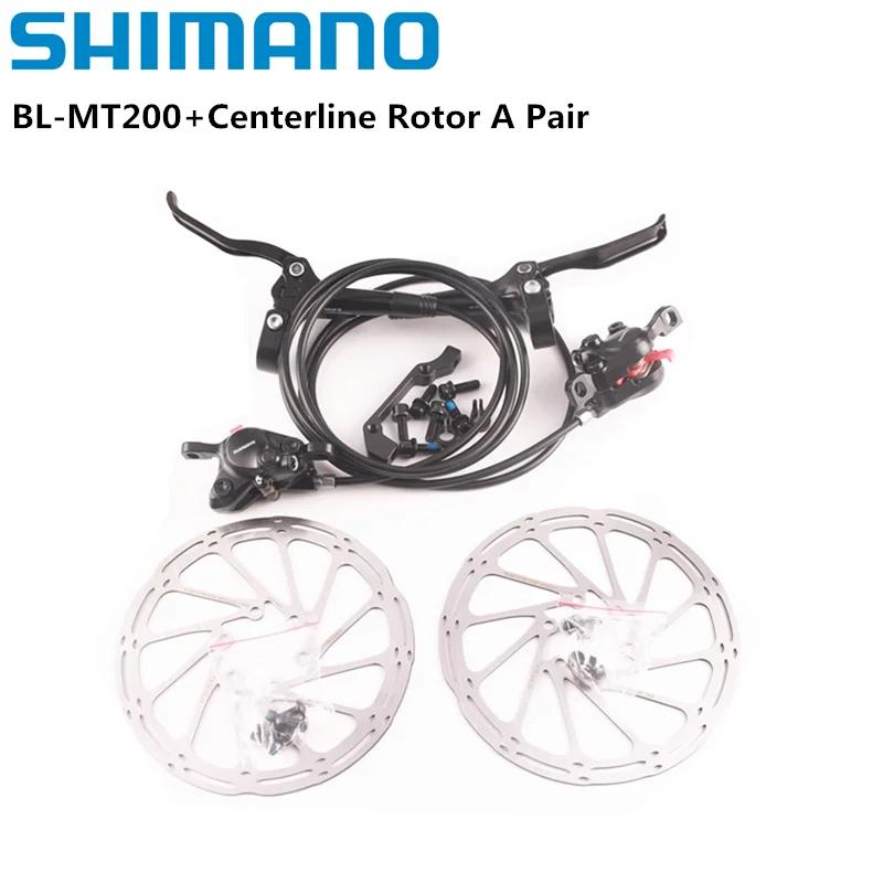 Shimano MT200 frein BL BR vtt e-bike frein à disque hydraulique vélo vélo électrique frein gauche av