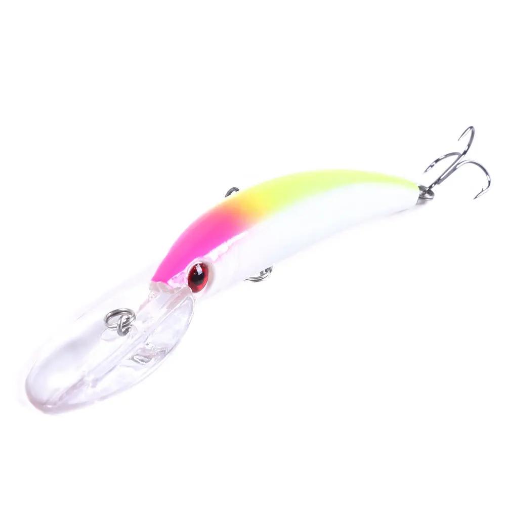 1 pièces 15 cm 15g plongée profonde Jerkbait artificiel dur appât pêche Wobblers méné leurre pour ba
