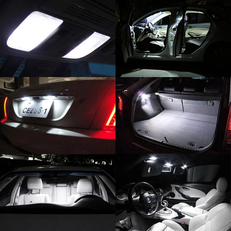 Kit d'ampoules intérieures LED pour Mercedes Benz classe A B W168 W169 W176 W245 W246, dôme de lectu