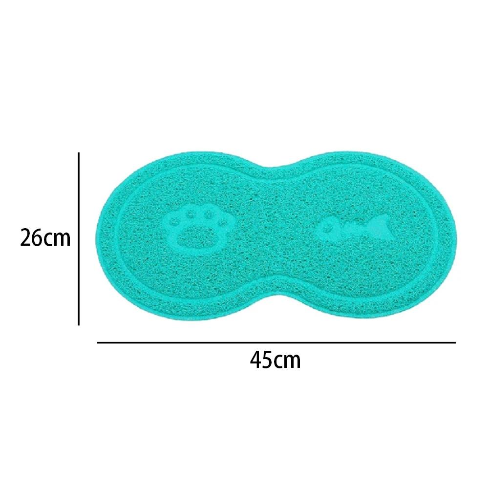 Tapis d'alimentation pour animaux de compagnie chien chat manger bol à boire tapis imperméable pour