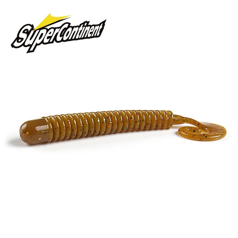 SUPERCONTINENTWobbler leurre souple avec queue, appât artificiel idéal pour la pêche au bar, 65mm, 4