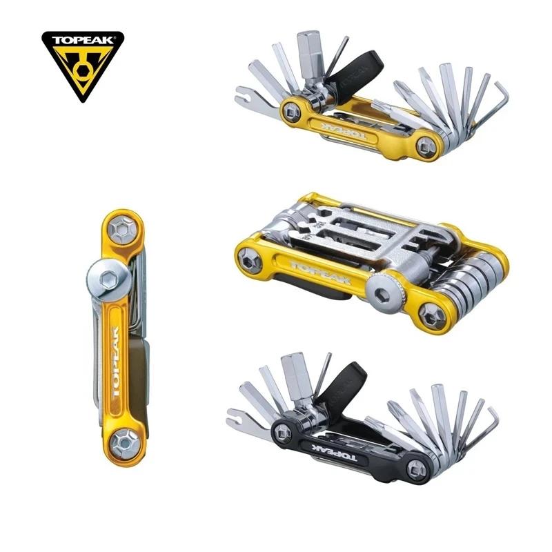 Outil multifonction pour vélo TOPEAK, outil de réparation miniature portable pour vélo, kit de clés,