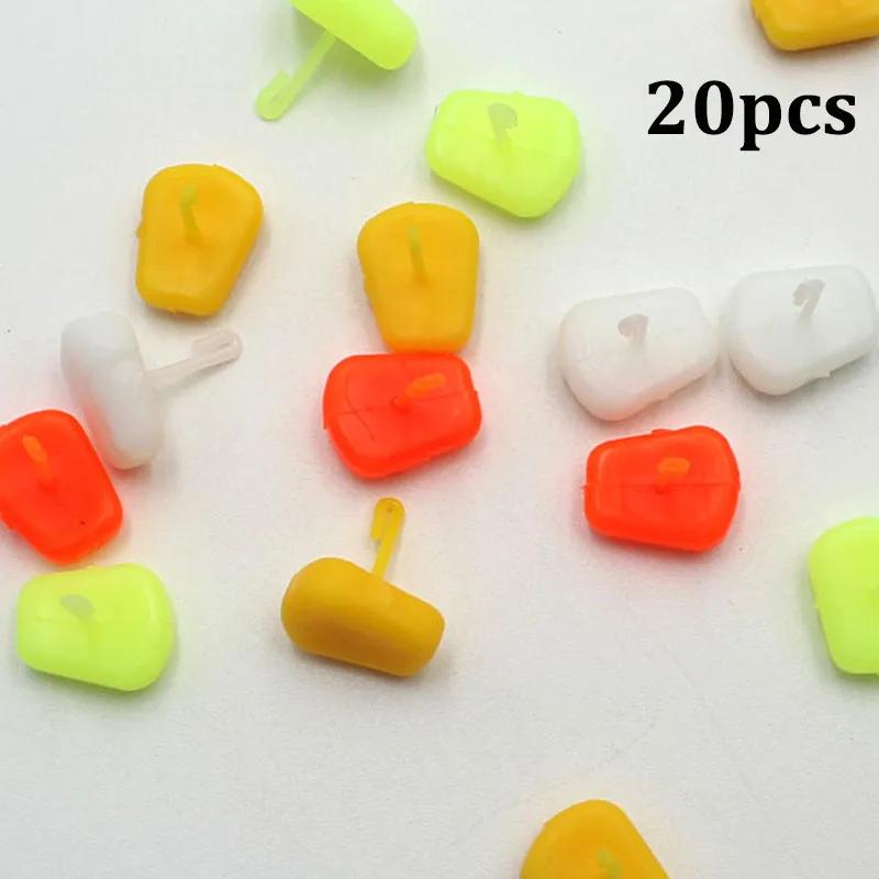 20 pièces en forme de maïs Boilie appât carpe appât Pop Up Boilies plate-forme de cheveux arrêts car